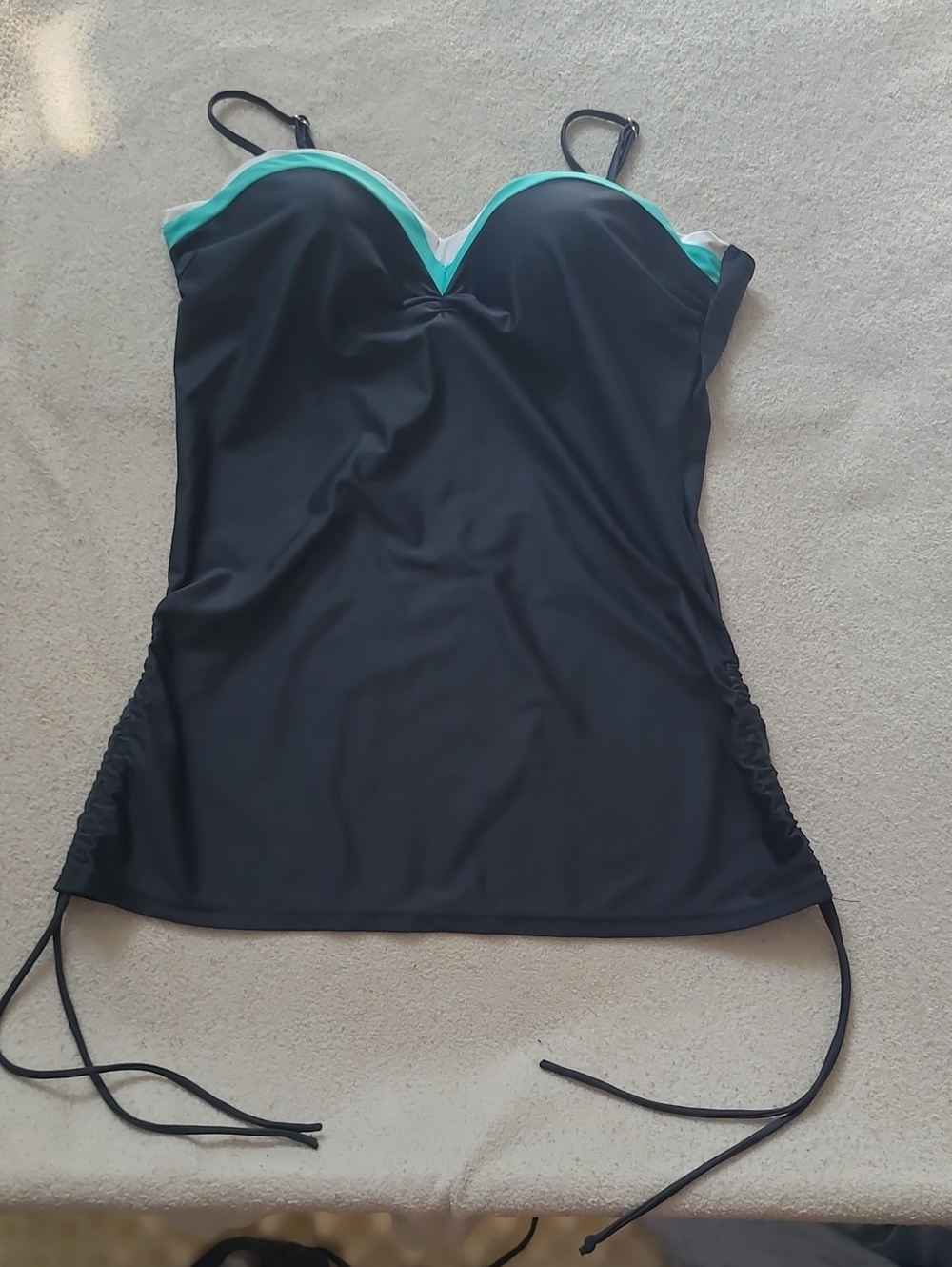 Black & Green Bikini Set Size XL Like New
